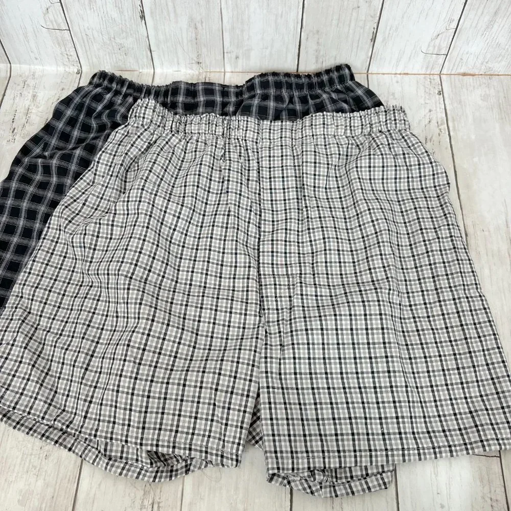 Nordstrom Men's Plaid Boxer 3 Pack NEW Size Small NWOT